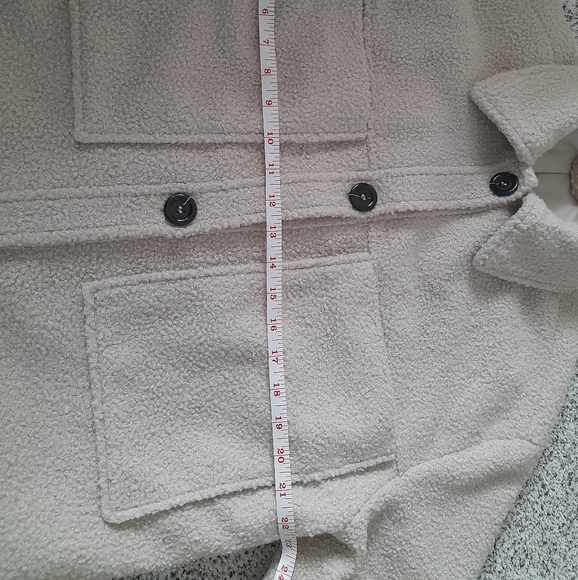 H&M Faux Shearling Shacket (Size S) - Picture 4 of 5